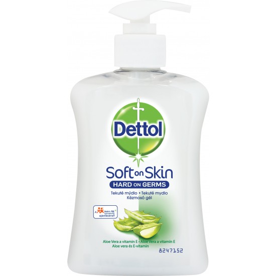 Dettol antibak.tek. mýdlo 250ml aloe ver | Toaletní mycí prostředky - Tekutá mýdla - S dávkovačem Dettol antibak.tek. mýdlo 250ml aloe ver | Toaletní mycí prostředky - Tekutá mýdla - S dávkovačem